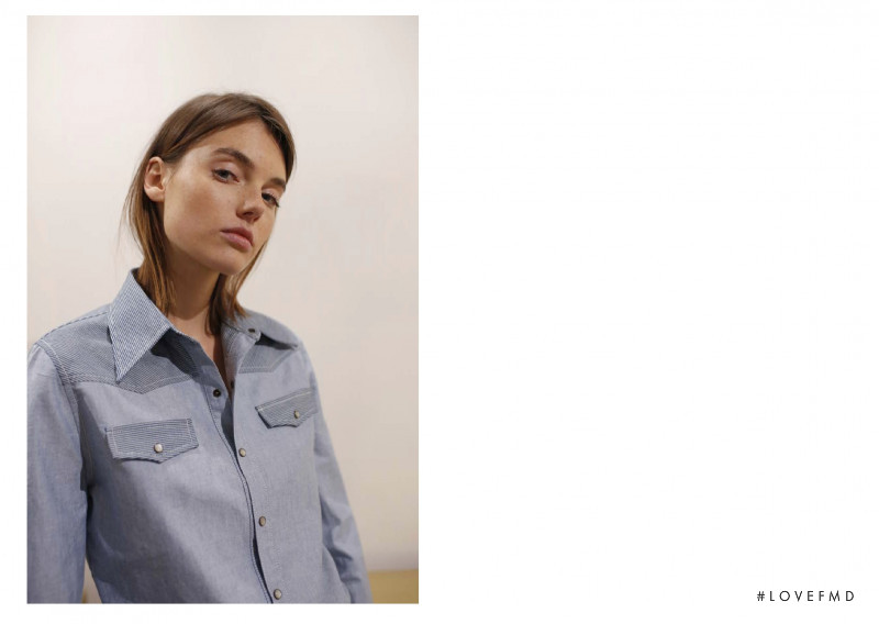 Celine Bethmann featured in  the Society Room lookbook for Spring/Summer 2019