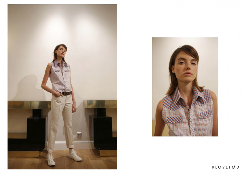 Celine Bethmann featured in  the Society Room lookbook for Spring/Summer 2019
