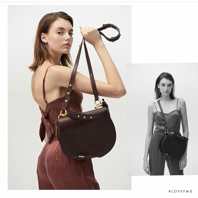 Celine Bethmann featured in  the Bree advertisement for Spring/Summer 2019