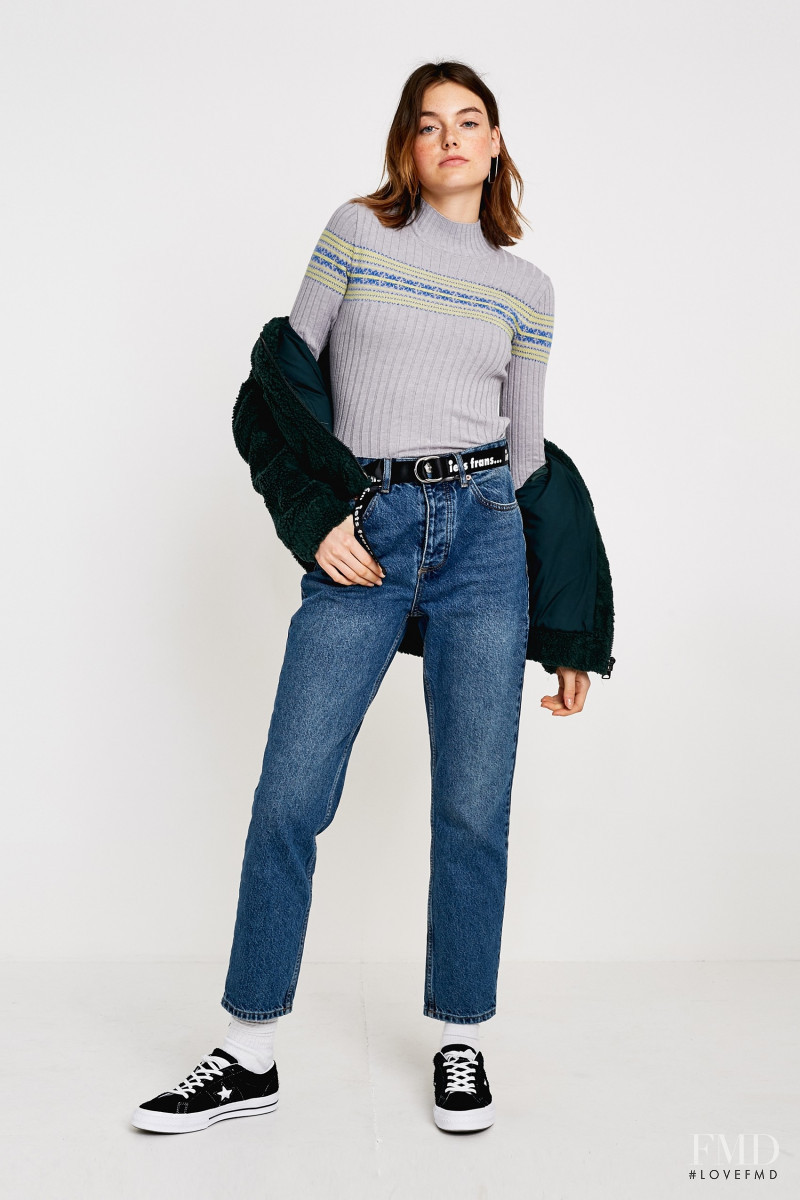 Celine Bethmann featured in  the Urban Outfitters catalogue for Winter 2018