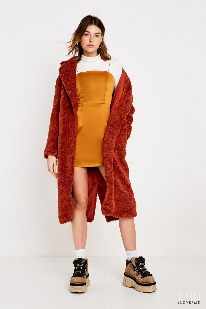 Celine Bethmann featured in  the Urban Outfitters catalogue for Winter 2018