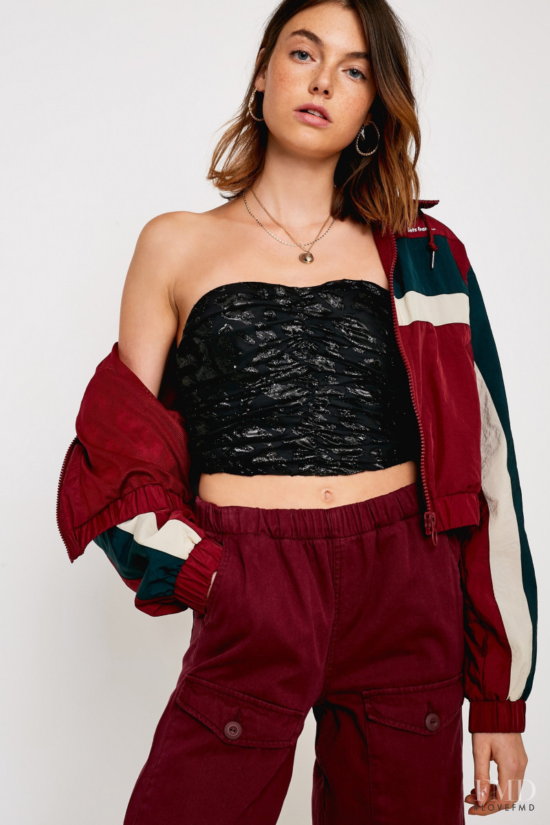 Celine Bethmann featured in  the Urban Outfitters catalogue for Winter 2018