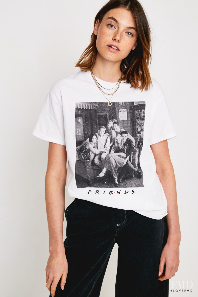 Celine Bethmann featured in  the Urban Outfitters catalogue for Winter 2018