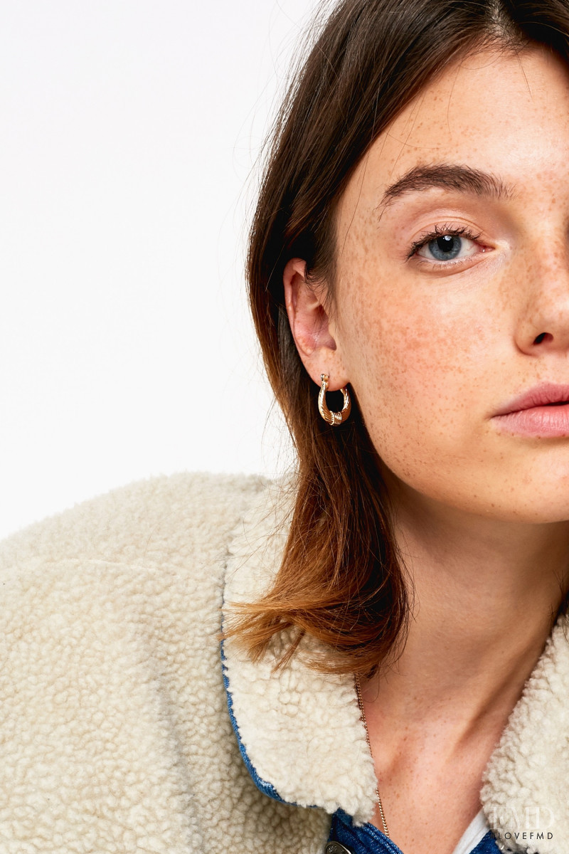 Celine Bethmann featured in  the Urban Outfitters catalogue for Winter 2018