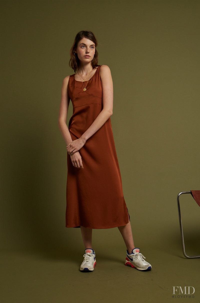 Celine Bethmann featured in  the Soeur lookbook for Spring/Summer 2019