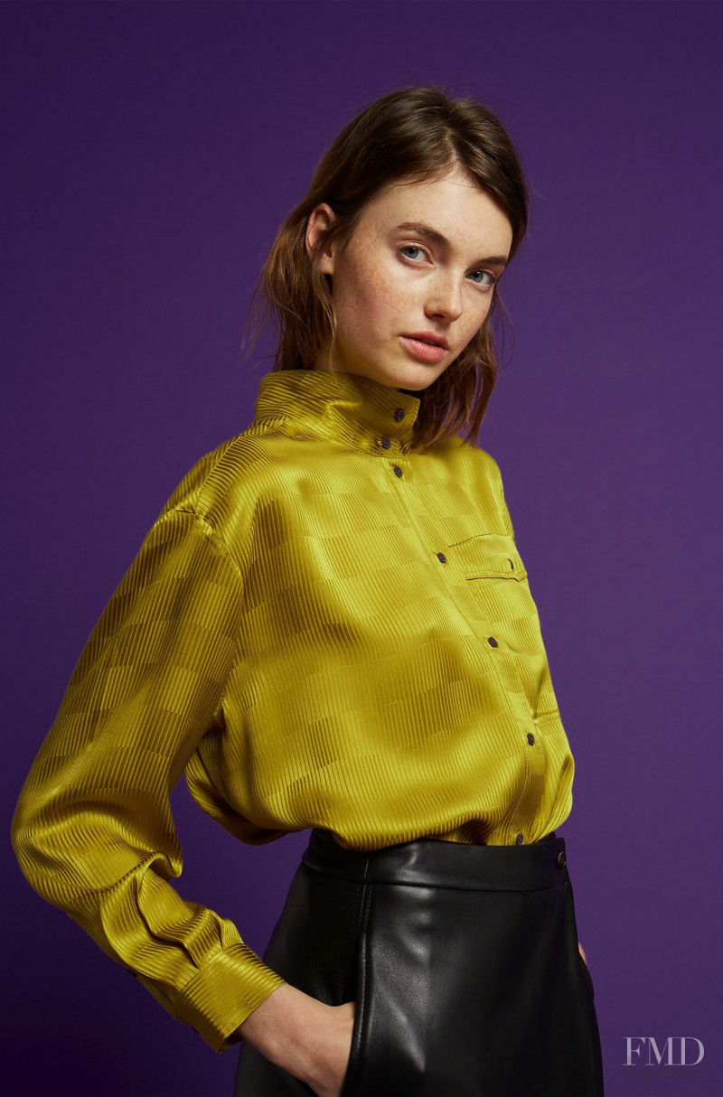 Celine Bethmann featured in  the Soeur lookbook for Spring/Summer 2019