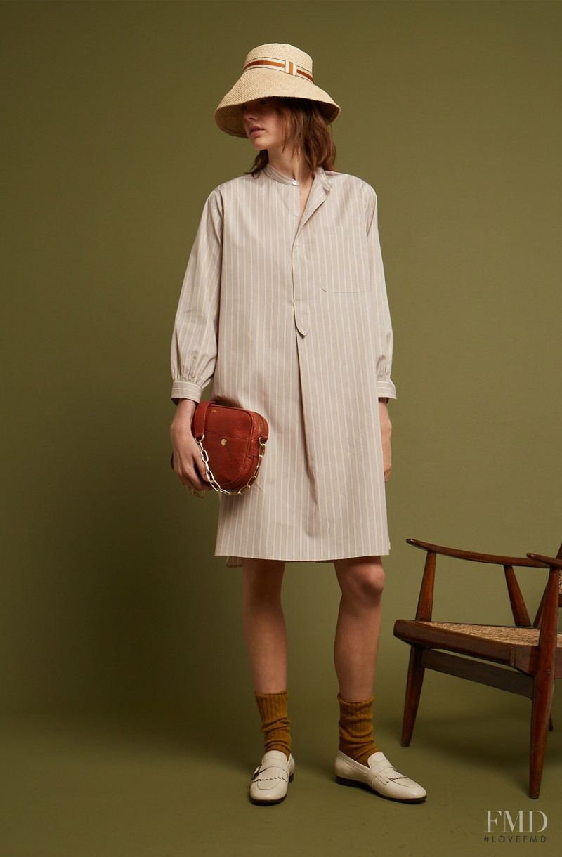 Celine Bethmann featured in  the Soeur lookbook for Spring/Summer 2019