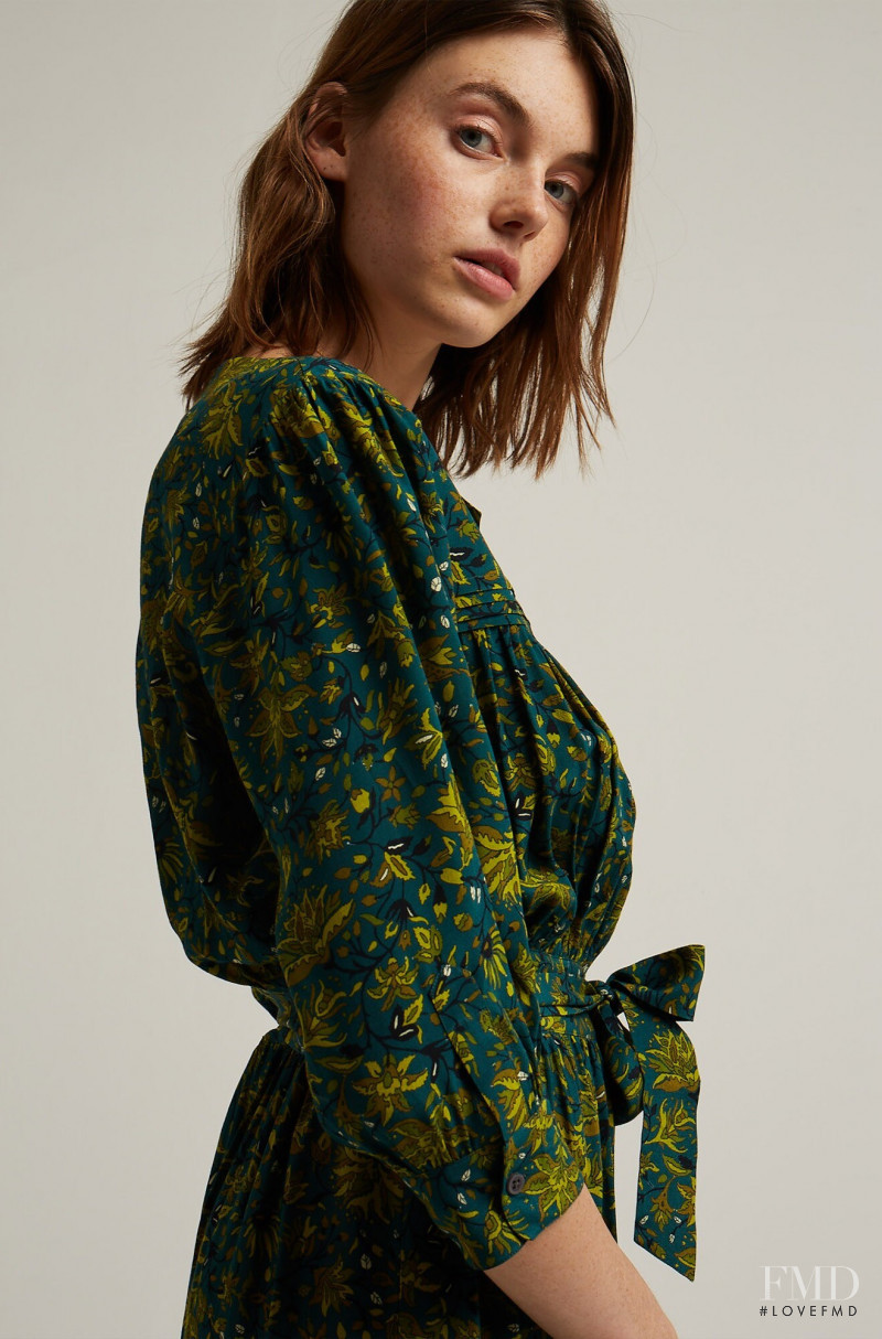 Celine Bethmann featured in  the Soeur lookbook for Spring/Summer 2019