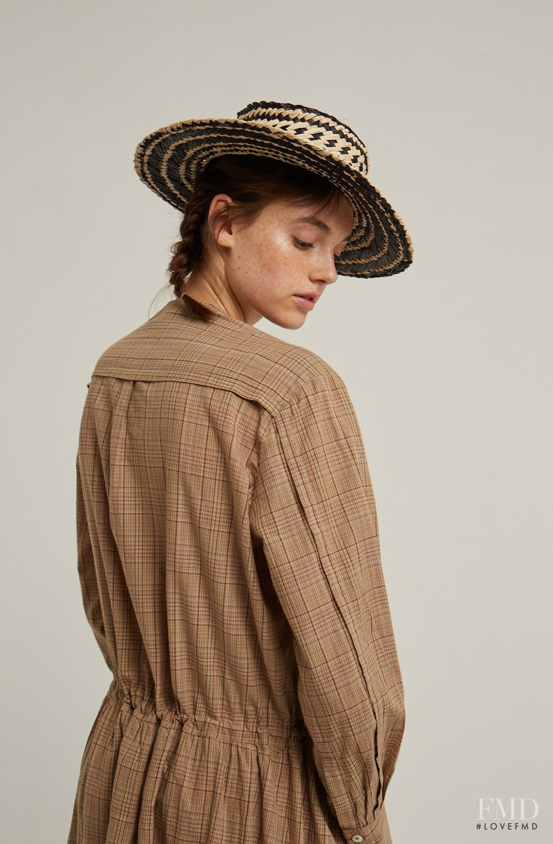 Celine Bethmann featured in  the Soeur lookbook for Spring/Summer 2019