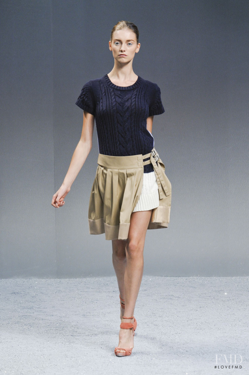 Sacai fashion show for Spring/Summer 2012