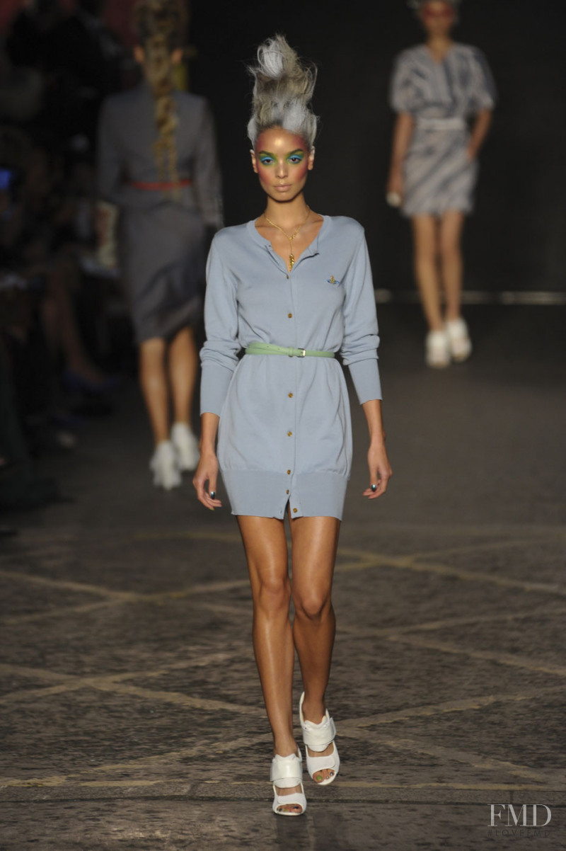 Sabrina Nait featured in  the Vivienne Westwood fashion show for Spring/Summer 2012