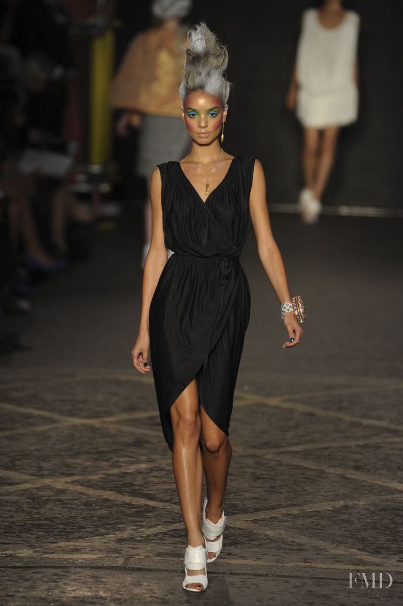 Sabrina Nait featured in  the Vivienne Westwood fashion show for Spring/Summer 2012