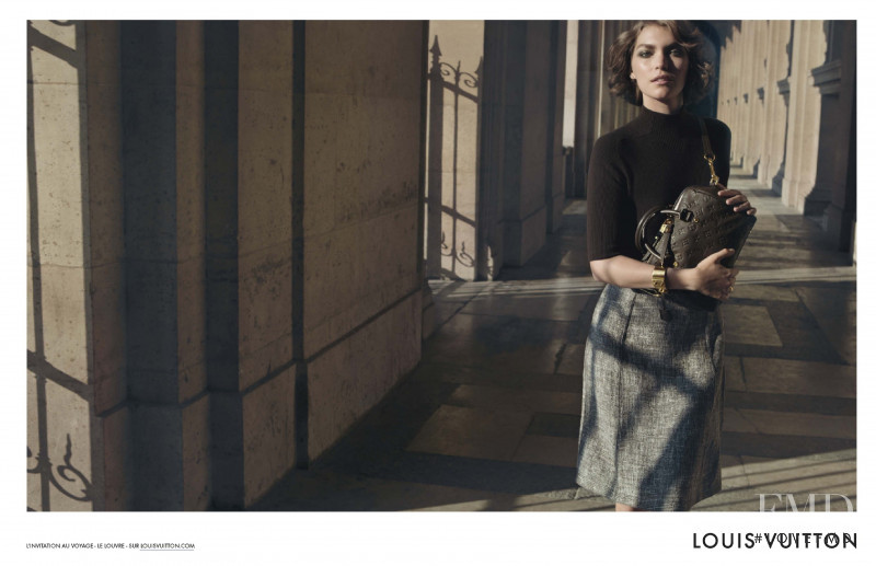 Arizona Muse featured in  the Louis Vuitton The Art of Travel advertisement for Resort 2013