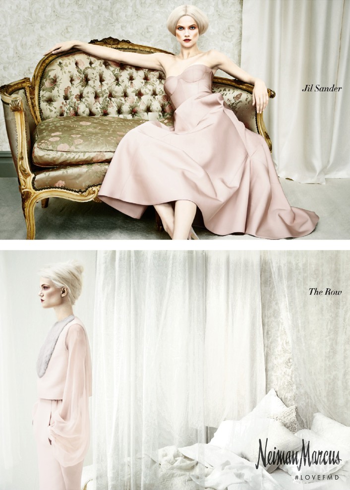 Kasia Struss featured in  the Neiman Marcus advertisement for Autumn/Winter 2012