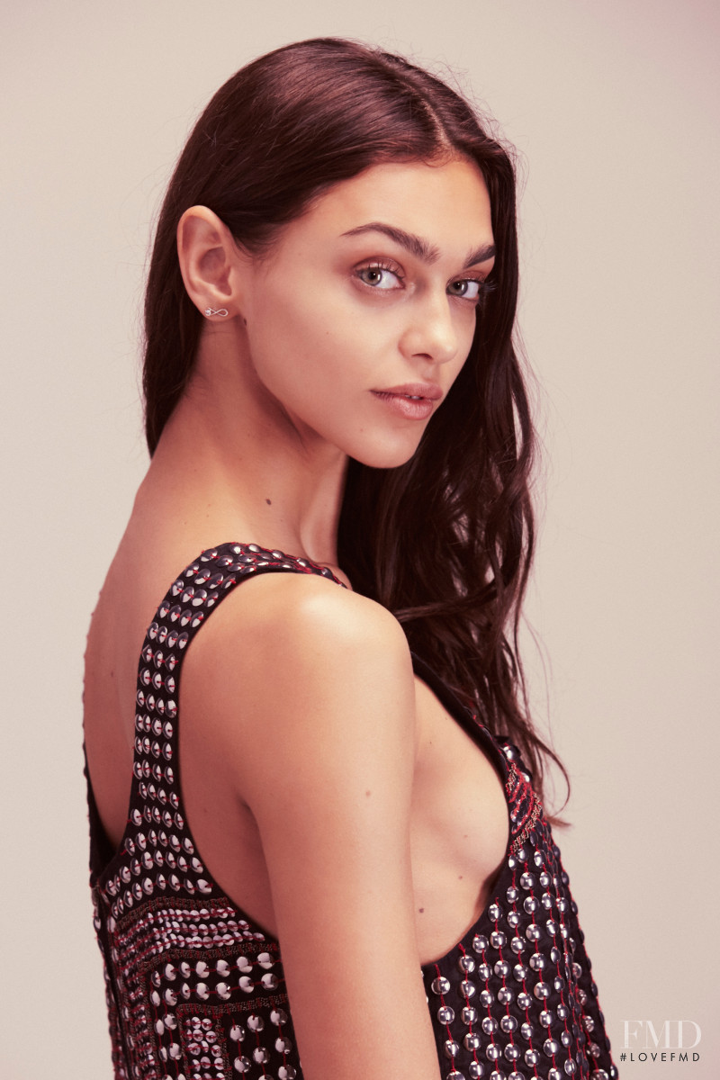 Zhenya Katava featured in  the Free People catalogue for Pre-Fall 2016