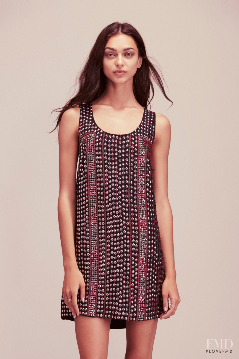 Zhenya Katava featured in  the Free People catalogue for Pre-Fall 2016