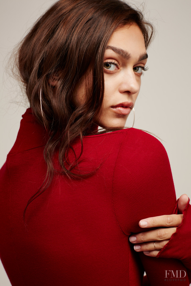 Zhenya Katava featured in  the Free People catalogue for Pre-Fall 2016