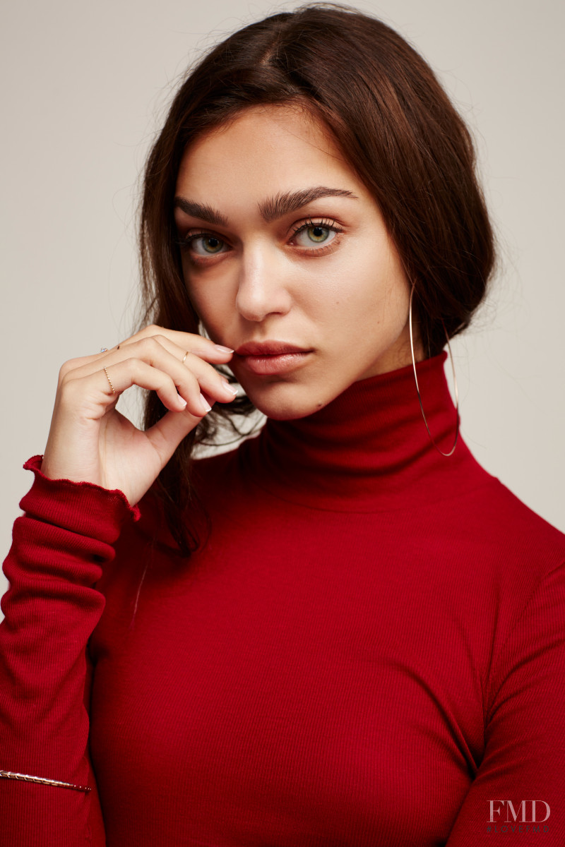 Zhenya Katava featured in  the Free People catalogue for Pre-Fall 2016