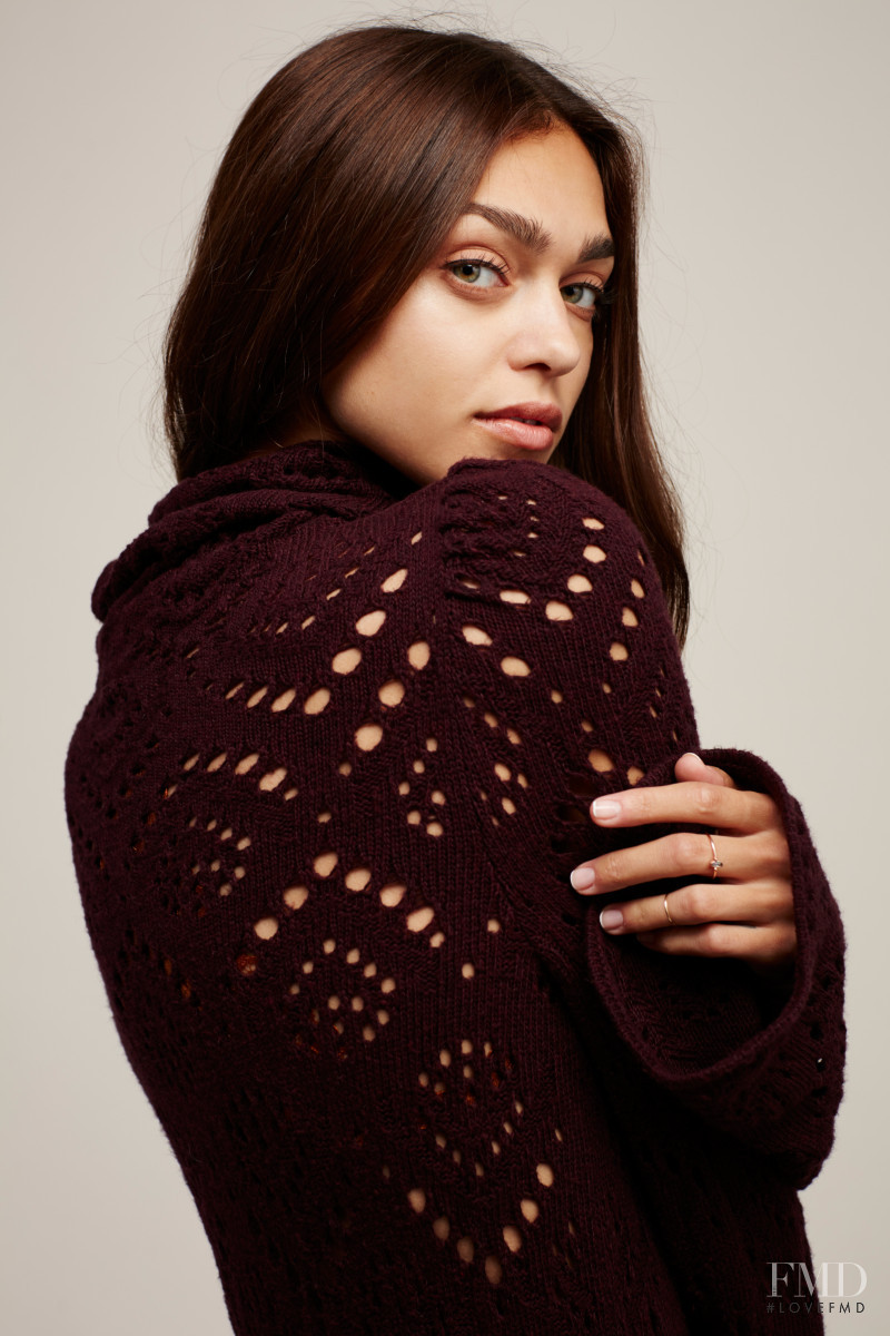 Zhenya Katava featured in  the Free People catalogue for Pre-Fall 2016