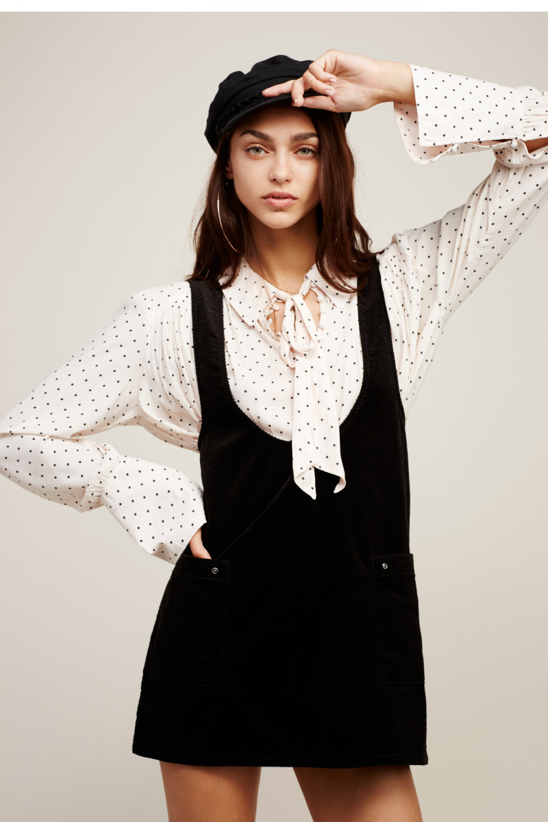 Zhenya Katava featured in  the Free People catalogue for Pre-Fall 2016