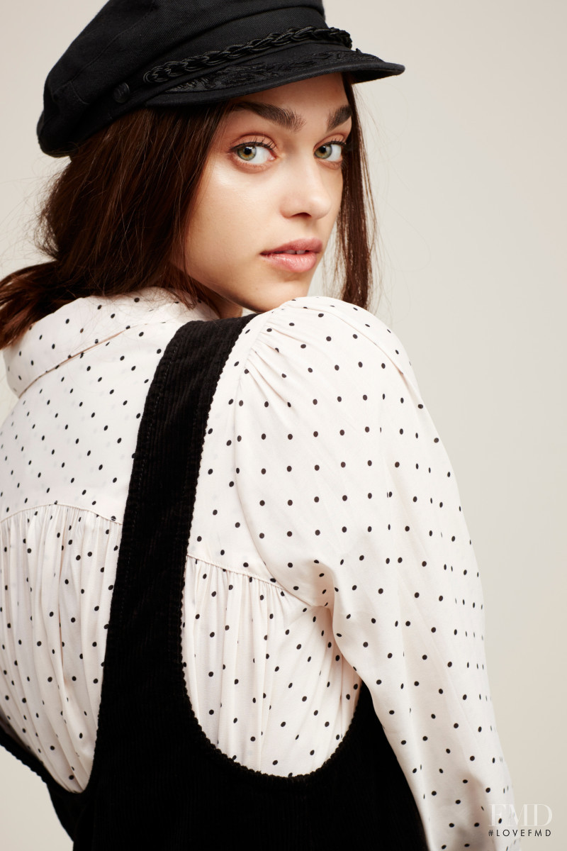 Zhenya Katava featured in  the Free People catalogue for Pre-Fall 2016