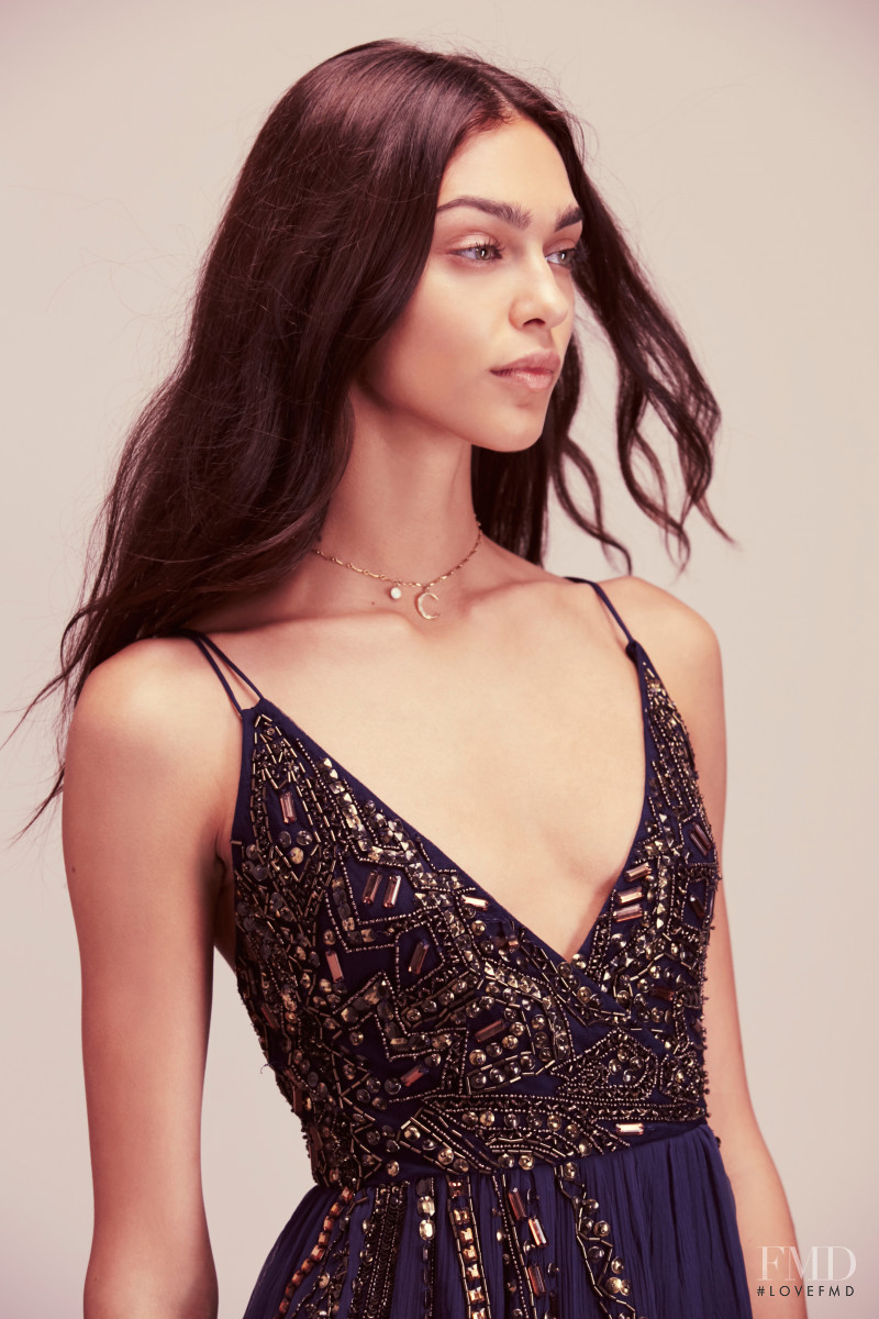 Zhenya Katava featured in  the Free People catalogue for Pre-Fall 2016