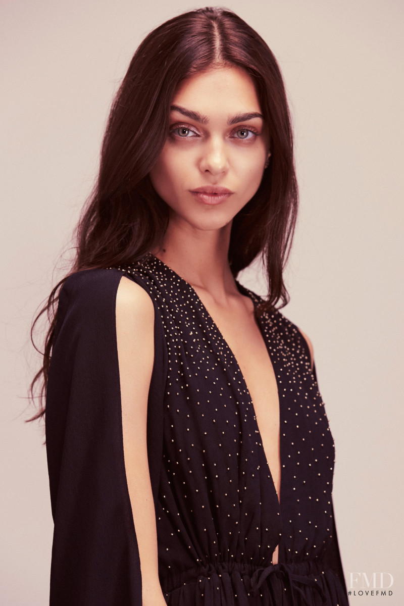 Zhenya Katava featured in  the Free People catalogue for Pre-Fall 2016
