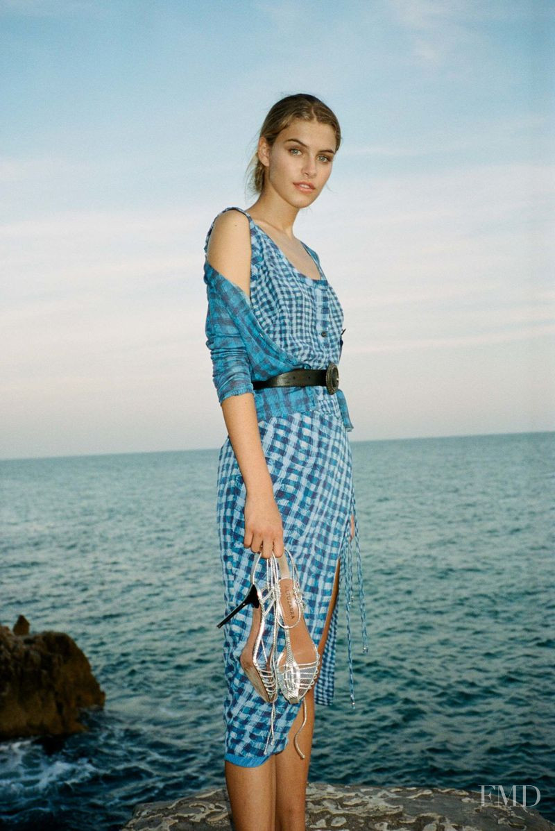 Johanna Theresa Schapfeld featured in  the Altuzarra Altuzarra: Postcards from Circeo  lookbook for Winter 2018