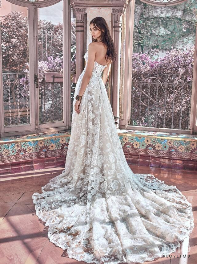 Zhenya Katava featured in  the Galia Lahav lookbook for Autumn/Winter 2019