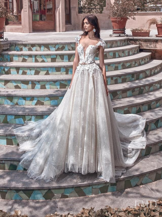 Zhenya Katava featured in  the Galia Lahav lookbook for Autumn/Winter 2019