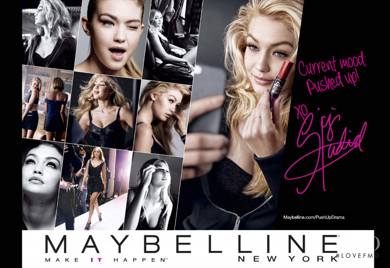 Maybelline advertisement for Autumn/Winter 2015