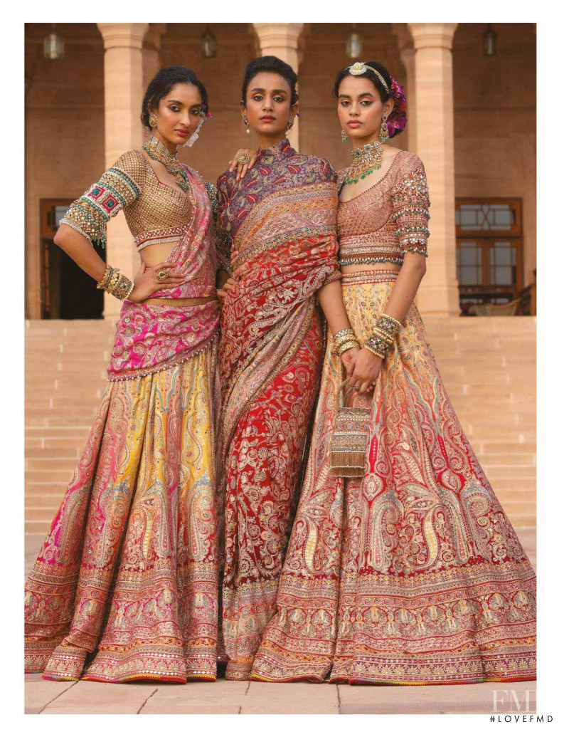 Tarun Tahiliani advertisement for Autumn/Winter 2019