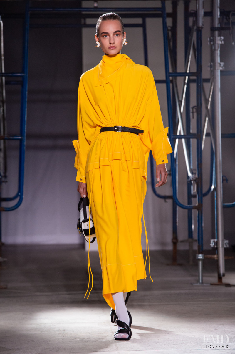 Maartje Verhoef featured in  the Proenza Schouler fashion show for Spring/Summer 2020