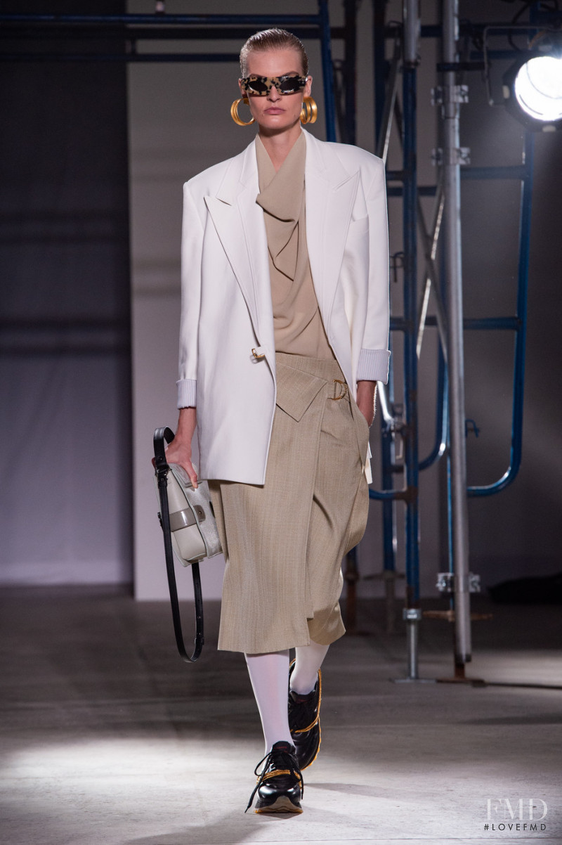 Juliane Grüner featured in  the Proenza Schouler fashion show for Spring/Summer 2020