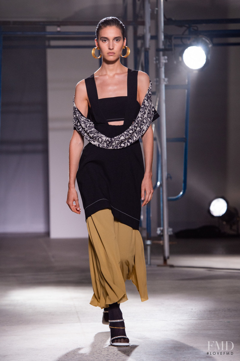 Rachelle Harris featured in  the Proenza Schouler fashion show for Spring/Summer 2020