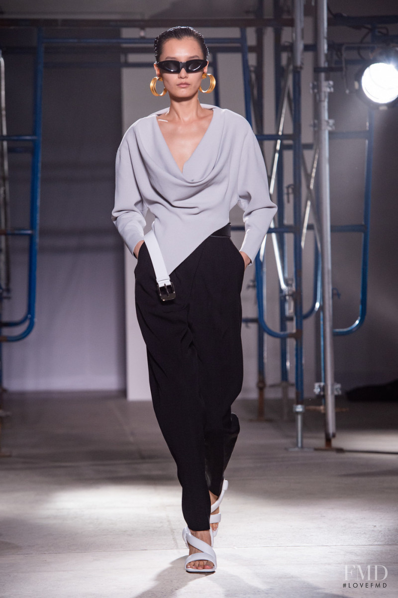 Liu Chunjie featured in  the Proenza Schouler fashion show for Spring/Summer 2020