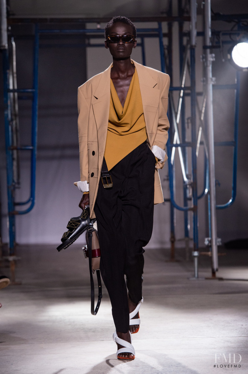 Aliet Sarah Isaiah featured in  the Proenza Schouler fashion show for Spring/Summer 2020