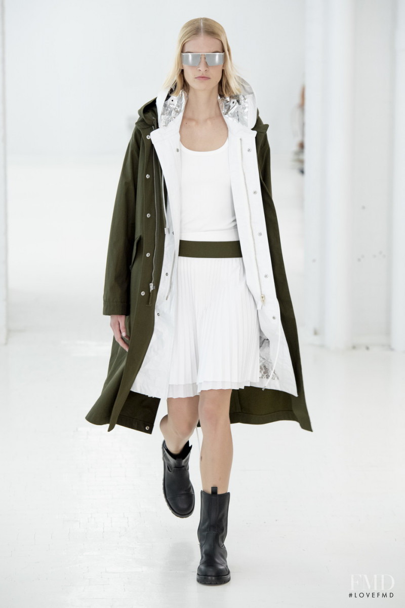 Juliane Grüner featured in  the Helmut Lang fashion show for Spring/Summer 2020
