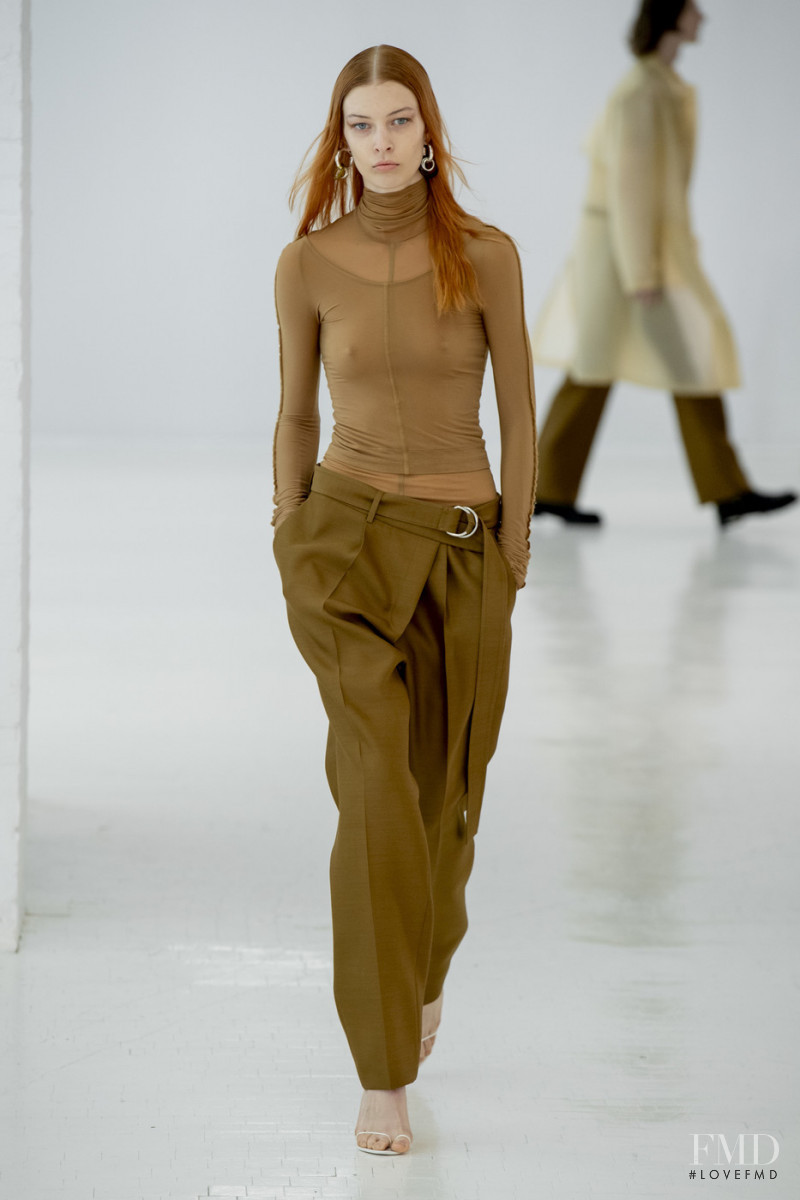 Remington Williams featured in  the Helmut Lang fashion show for Spring/Summer 2020