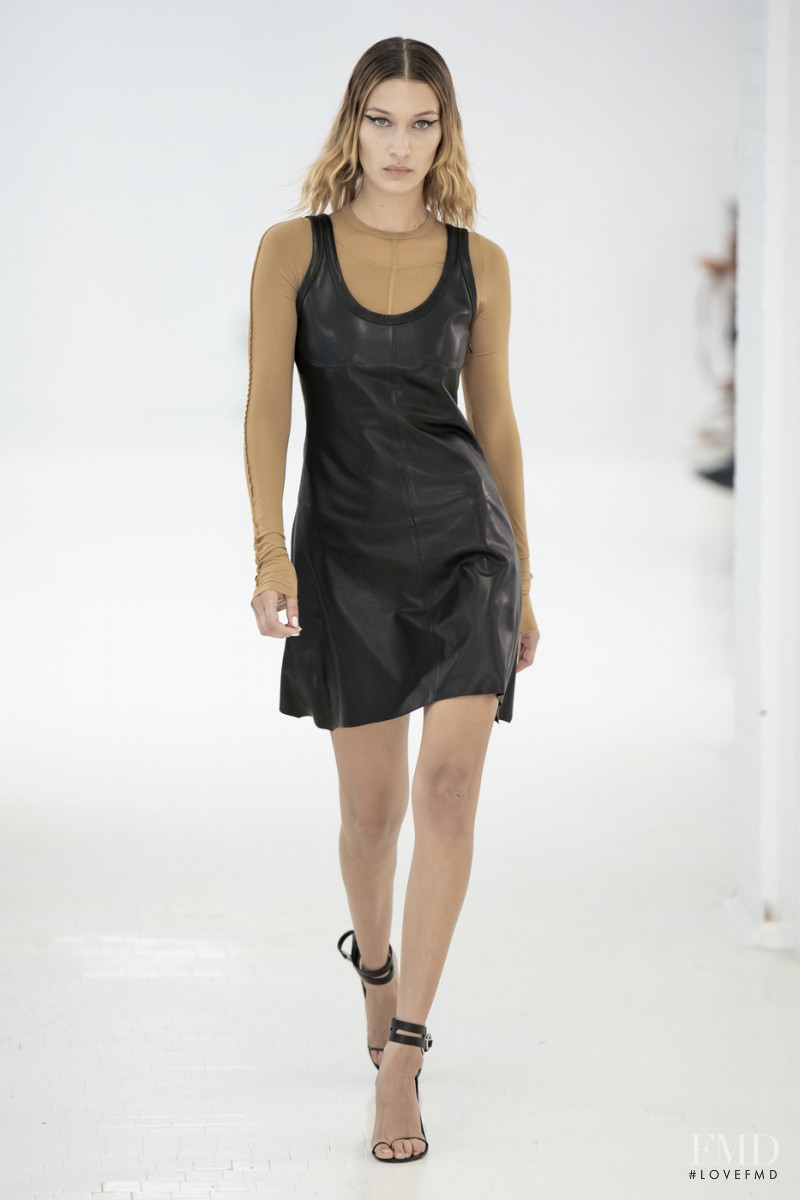 Bella Hadid featured in  the Helmut Lang fashion show for Spring/Summer 2020