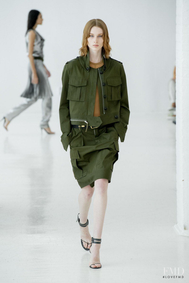 Kaila Wyatt featured in  the Helmut Lang fashion show for Spring/Summer 2020