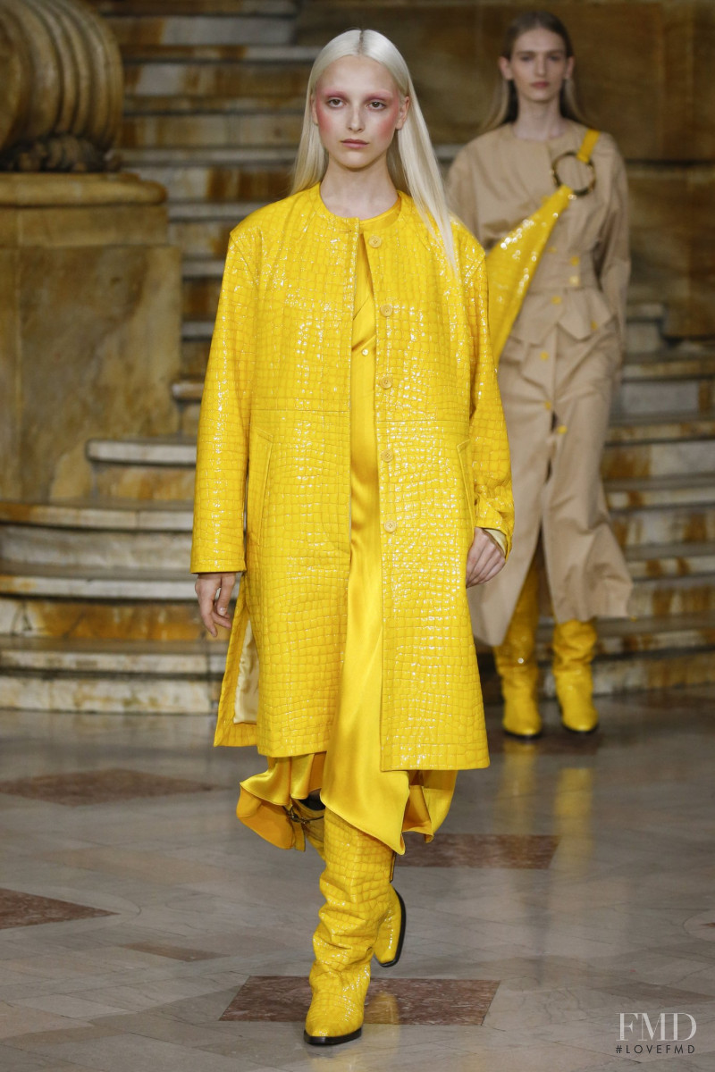 Sonya Maltceva featured in  the Sies Marjan fashion show for Spring/Summer 2020