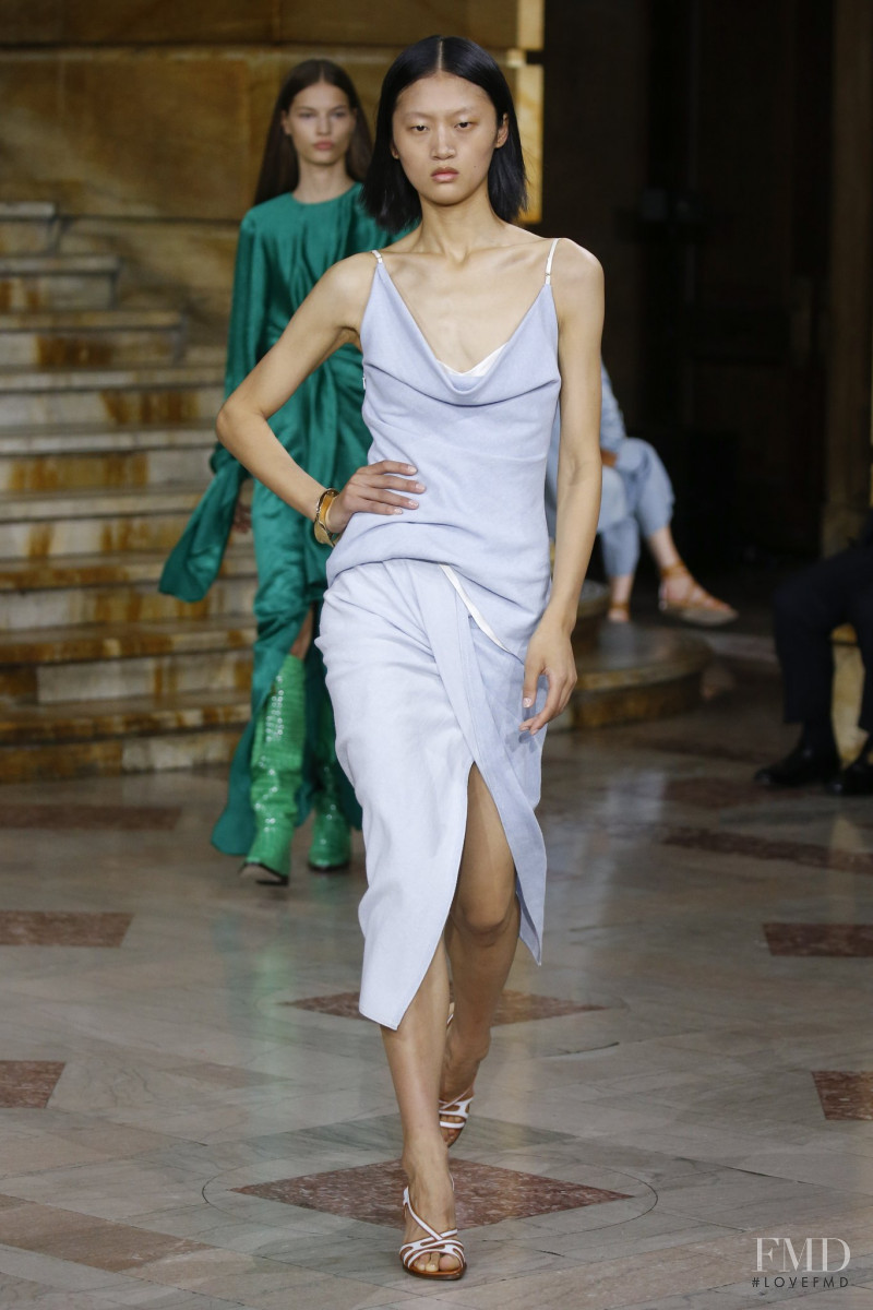 Yilan Hua featured in  the Sies Marjan fashion show for Spring/Summer 2020