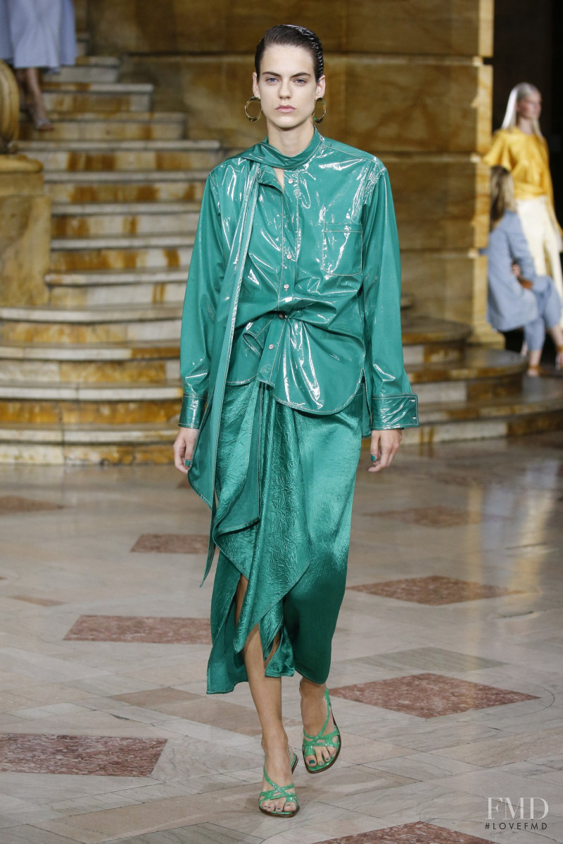 Miriam Sanchez featured in  the Sies Marjan fashion show for Spring/Summer 2020