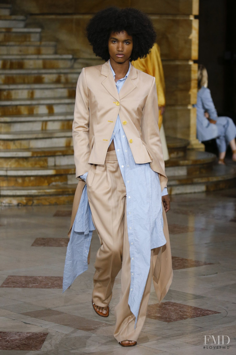 Ambar Cristal Zarzuela featured in  the Sies Marjan fashion show for Spring/Summer 2020