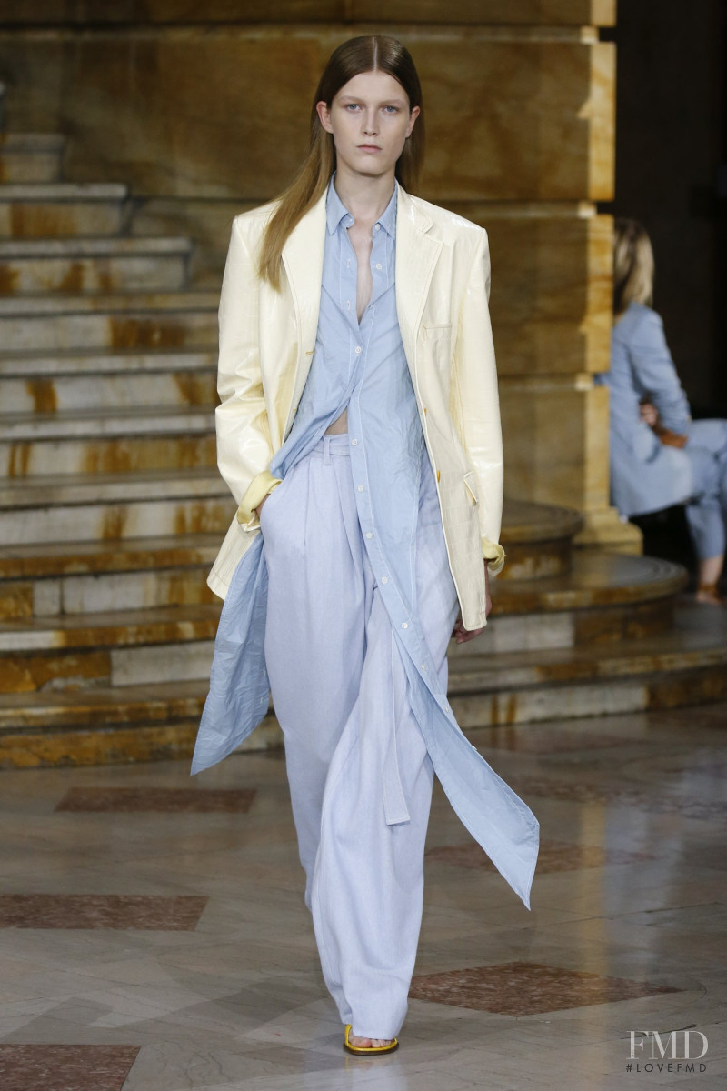 Tessa Bruinsma featured in  the Sies Marjan fashion show for Spring/Summer 2020
