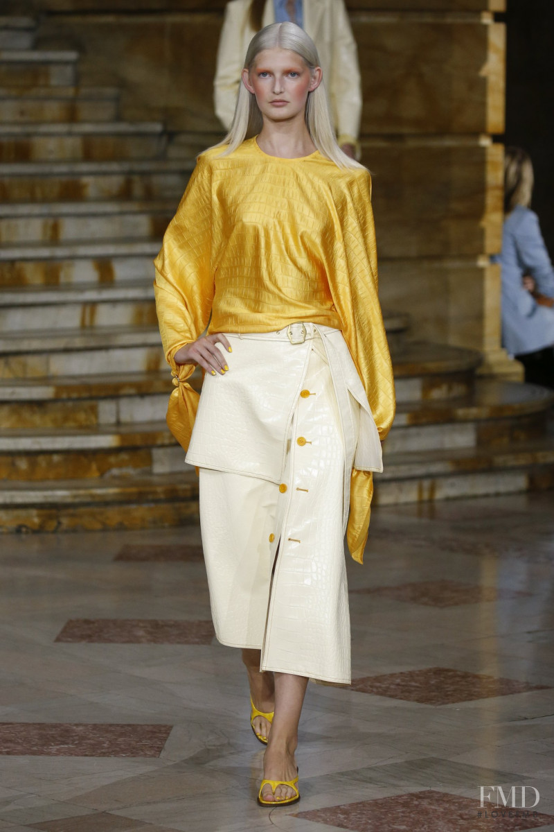 Simona Godal featured in  the Sies Marjan fashion show for Spring/Summer 2020