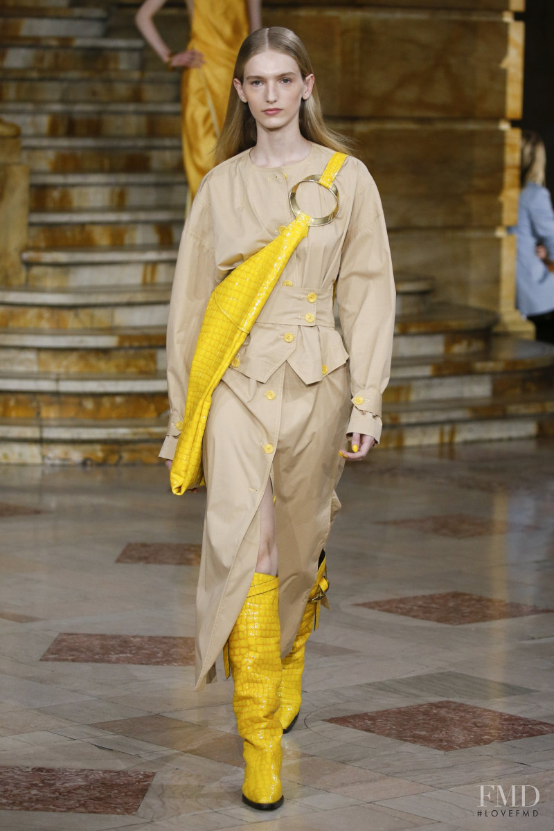 Mia Brammer featured in  the Sies Marjan fashion show for Spring/Summer 2020