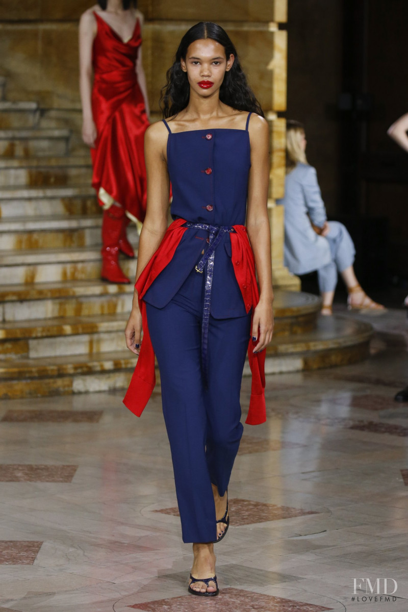 Jordan Daniels featured in  the Sies Marjan fashion show for Spring/Summer 2020