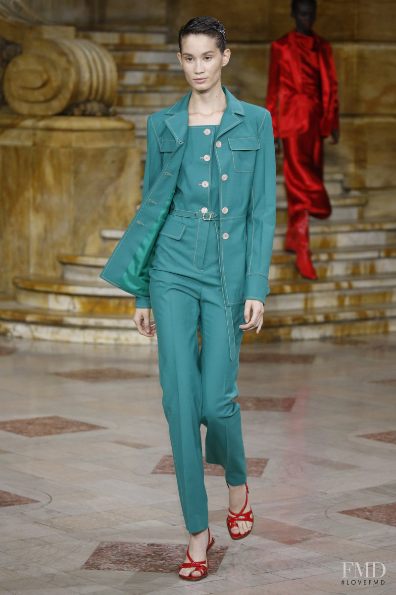 Katia Andre featured in  the Sies Marjan fashion show for Spring/Summer 2020